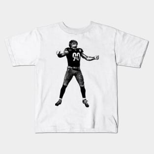 Tj Watt || Vintage Pencil Drawing Kids T-Shirt